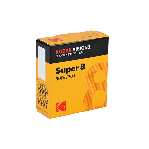Kodak VISION3 50D (Super 8, 50' Roll) Color Negative Film
