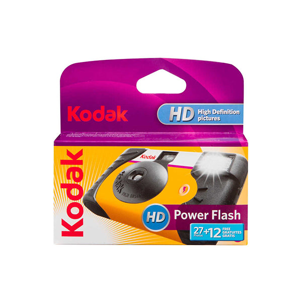 Kodak Disposable Camera HD with Power Flash (135, 39exp, 800ISO)