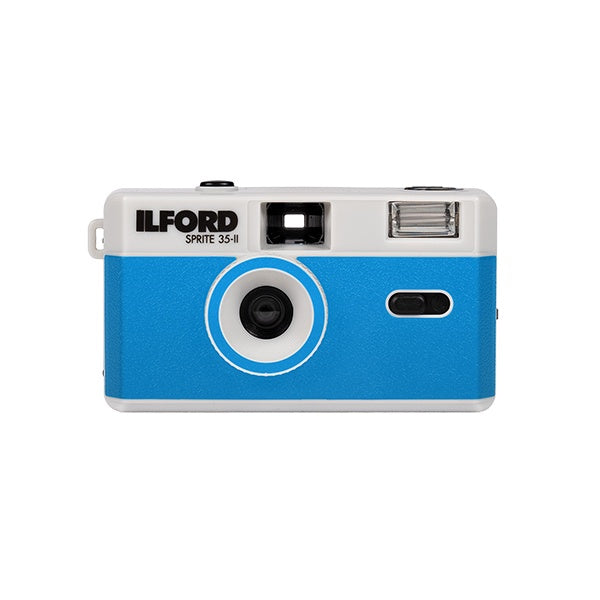 Ilford Sprite 35-II Reusable Camera (Blue & Silver)