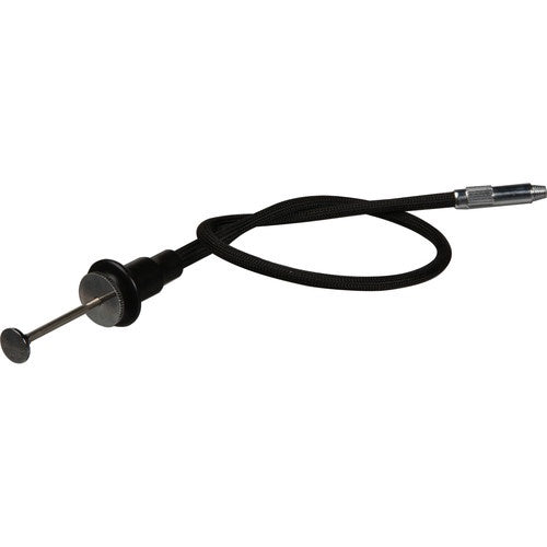 Gepe Cloth Covered Cable Release (25.4cm with Disc-Lock)