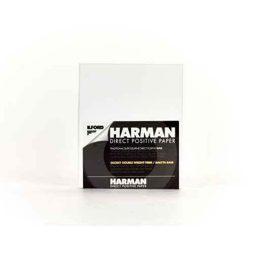 Ilford Harman Direct Positive Fibre Base Paper (8x10", 25sheets)