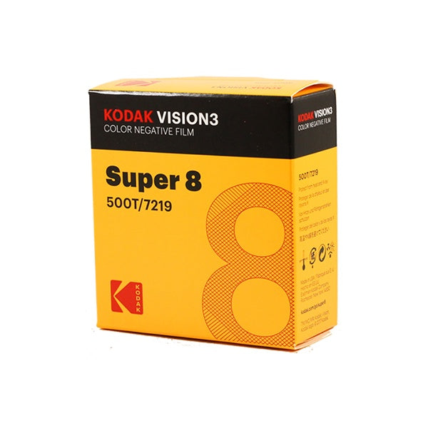 Kodak VISION3 500T (Super 8, 50' Roll) Colour Negative