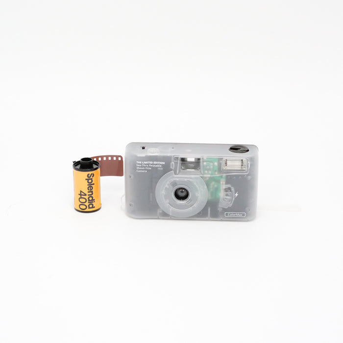 Kodak Colormax Reusable Film Camera with Splendid 400 24exp Film