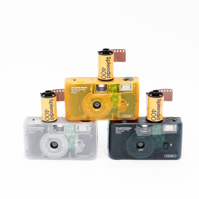 Kodak Colormax Reusable Film Camera with Splendid 400 24exp Film