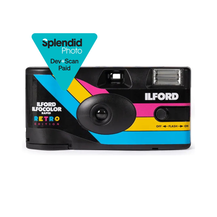 Ilford Disposable Camera with Flash (135, 27exp, 400ISO) with Processing