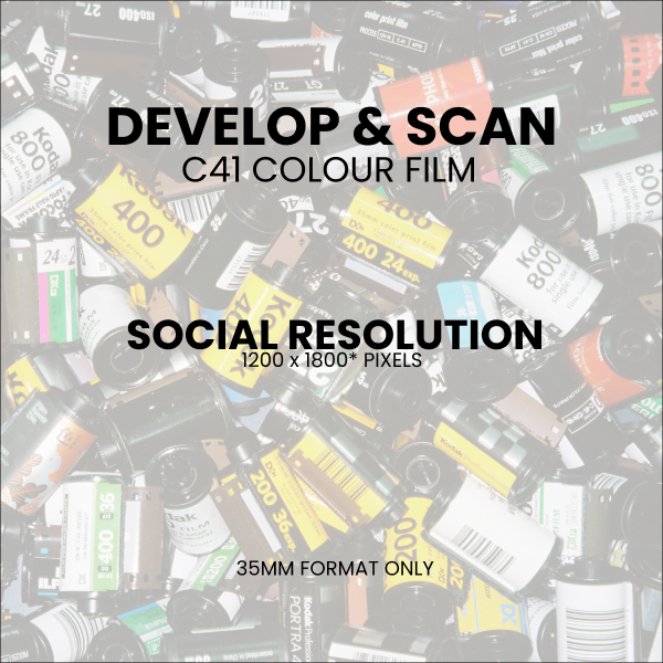 Develop and Scan - Social Resolution (35mm  C41/Colour)