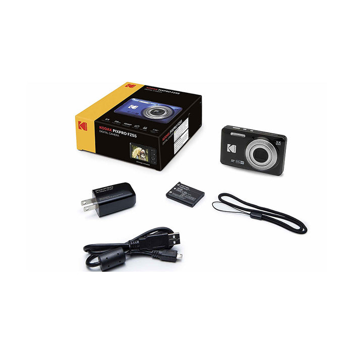 Kodak FZ55 Digital Camera (16 Megapixel, 5x Optical Zoom)