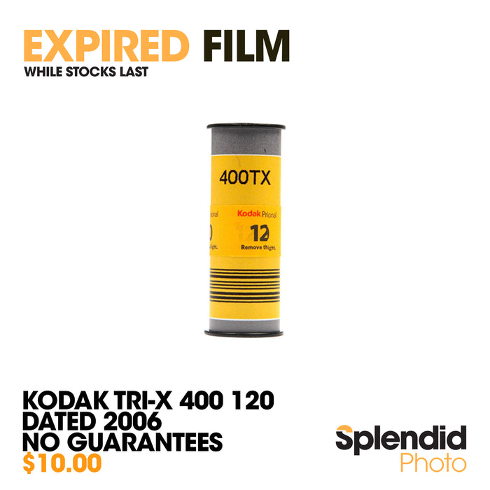 **EXPIRED** Kodak Tri-X (120, 400ISO)