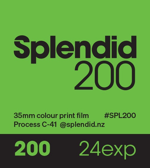 Splendid #SPL200 (135, 24exp, 200ISO) w/develop and scanning