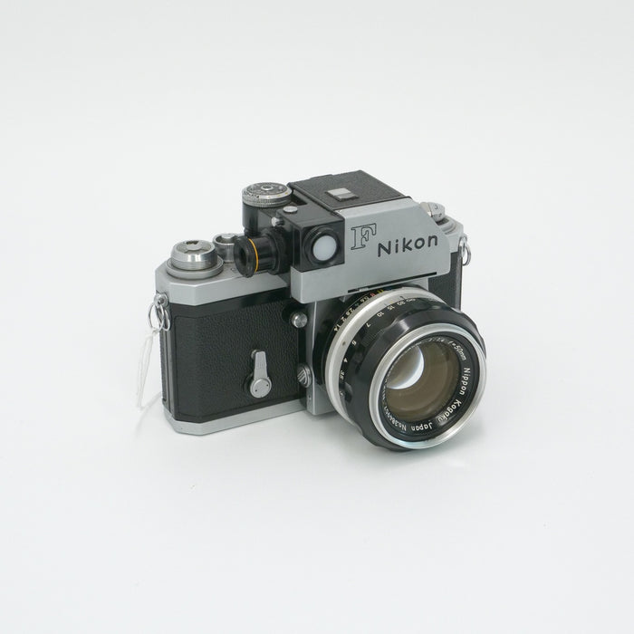 S/hand Nikon F w/ Photomic Head & Nikkor Auto s 50mm f1.4 Lens