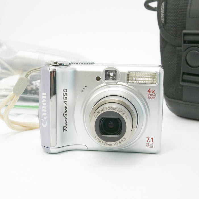 S/hand Canon Powershot A550 Digital Point and Shoot Camera