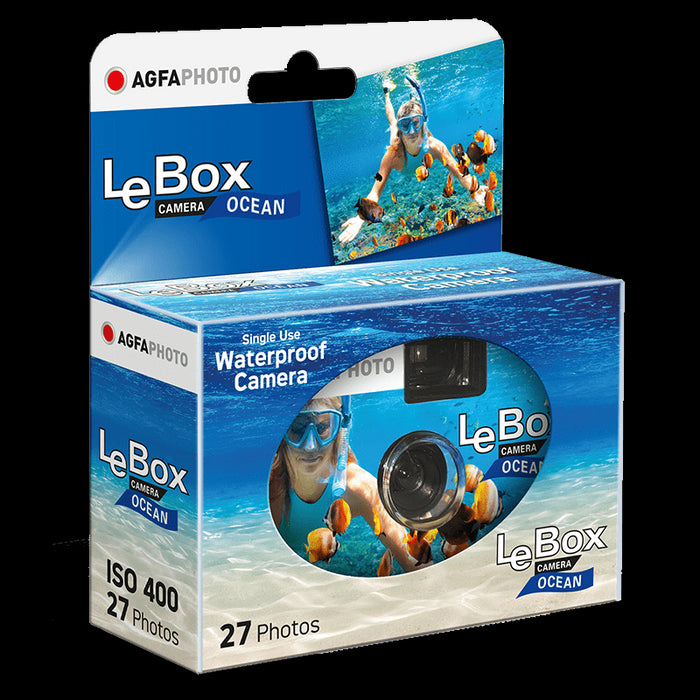 Agfa Le Box Underwater Disposable Camera (135, 27exp, 400ISO)