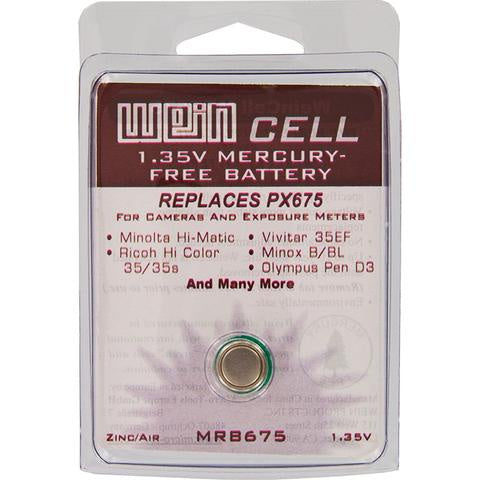 WeinCell Replacement Battery MRB675 (1.35v, Zinc-Air)