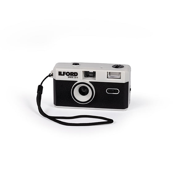 Ilford Sprite 35-II Reusable Camera (Black & Silver)