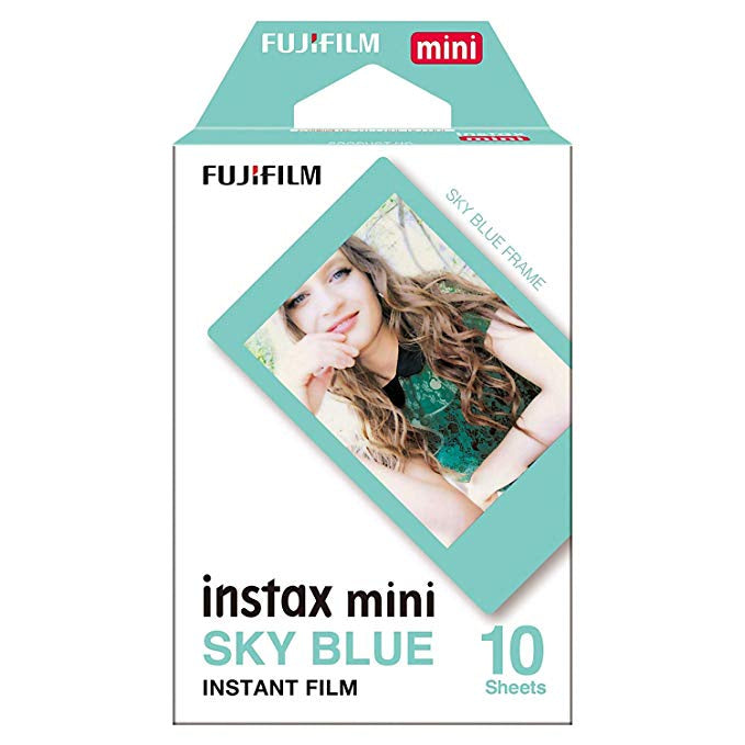Fujifilm Instax Mini (Sky Blue Border)