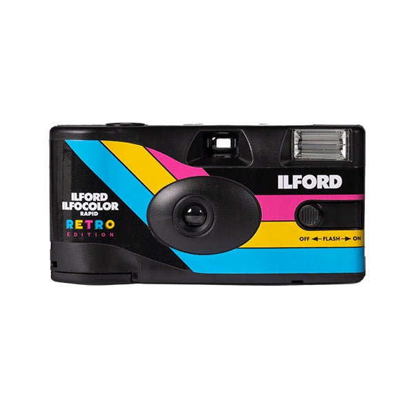 Ilford Ilfocolor Retro Disposable Camera with Flash (135, 27exp, 400ISO)