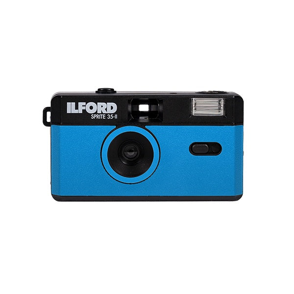 Ilford Sprite 35-II Reusable Camera (Blue & Black)