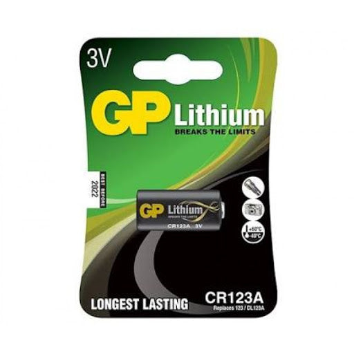 GP Batteries CR123a Lithium Battery
