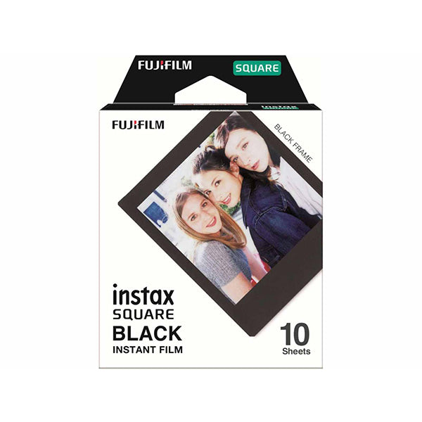 Fujifilm Instax Square Black Frame (10Pack)