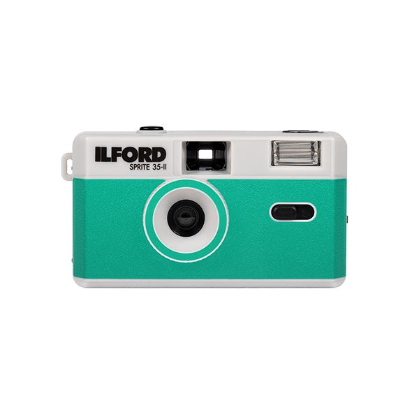 Ilford Sprite 35-II Reusable Camera (Teal & Silver)