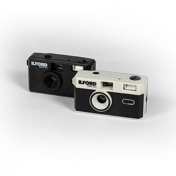 Ilford Sprite 35-II Reusable Camera (Black & Silver)