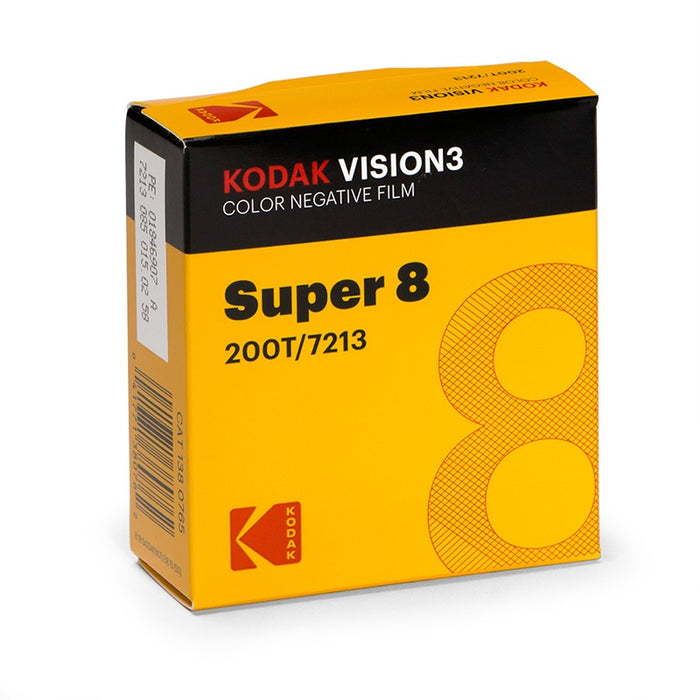 Kodak VISION3 200T (Super 8, 50' Roll) Colour Negative